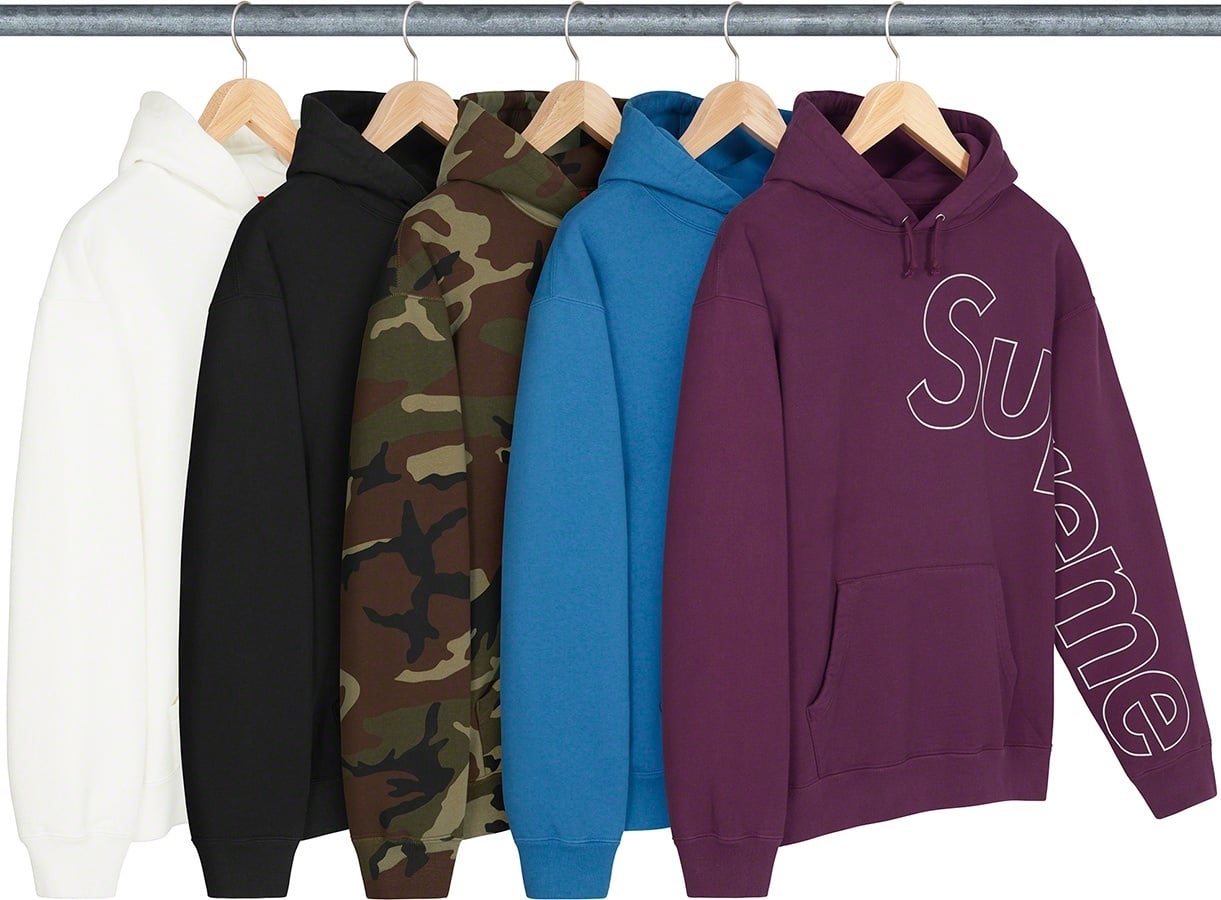 Reflective Hooded Sweatshirt